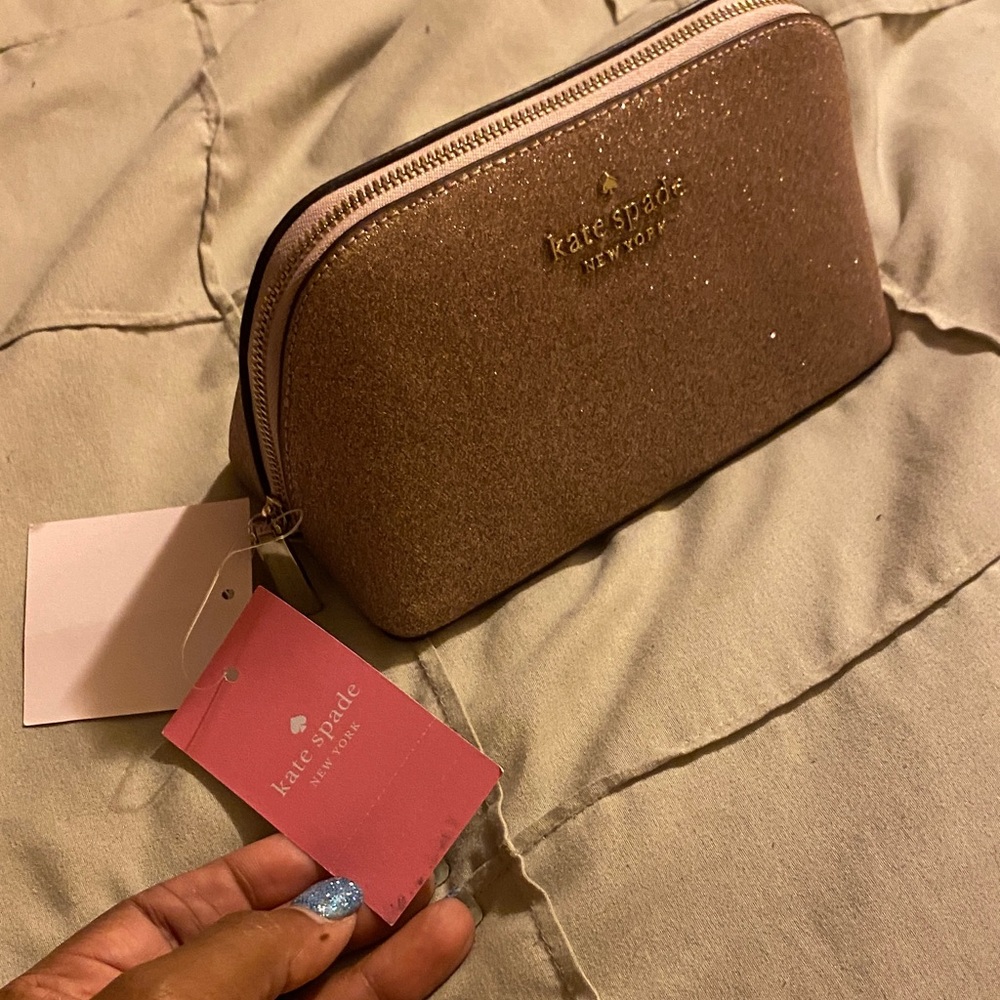 Kate Spade Brown Cosmetic Bag - Picture 3 of 4